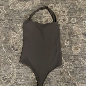 Abercrombie halter square neck bodysuit